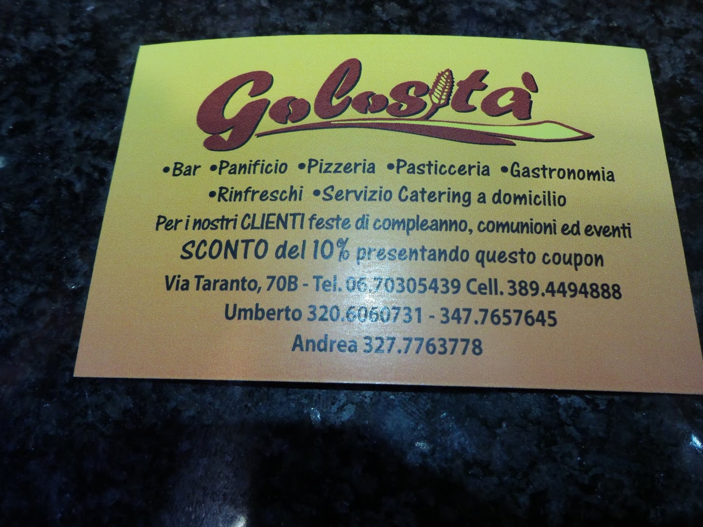Golosità