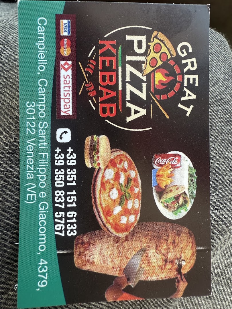 Halal Great Pizza Kebab