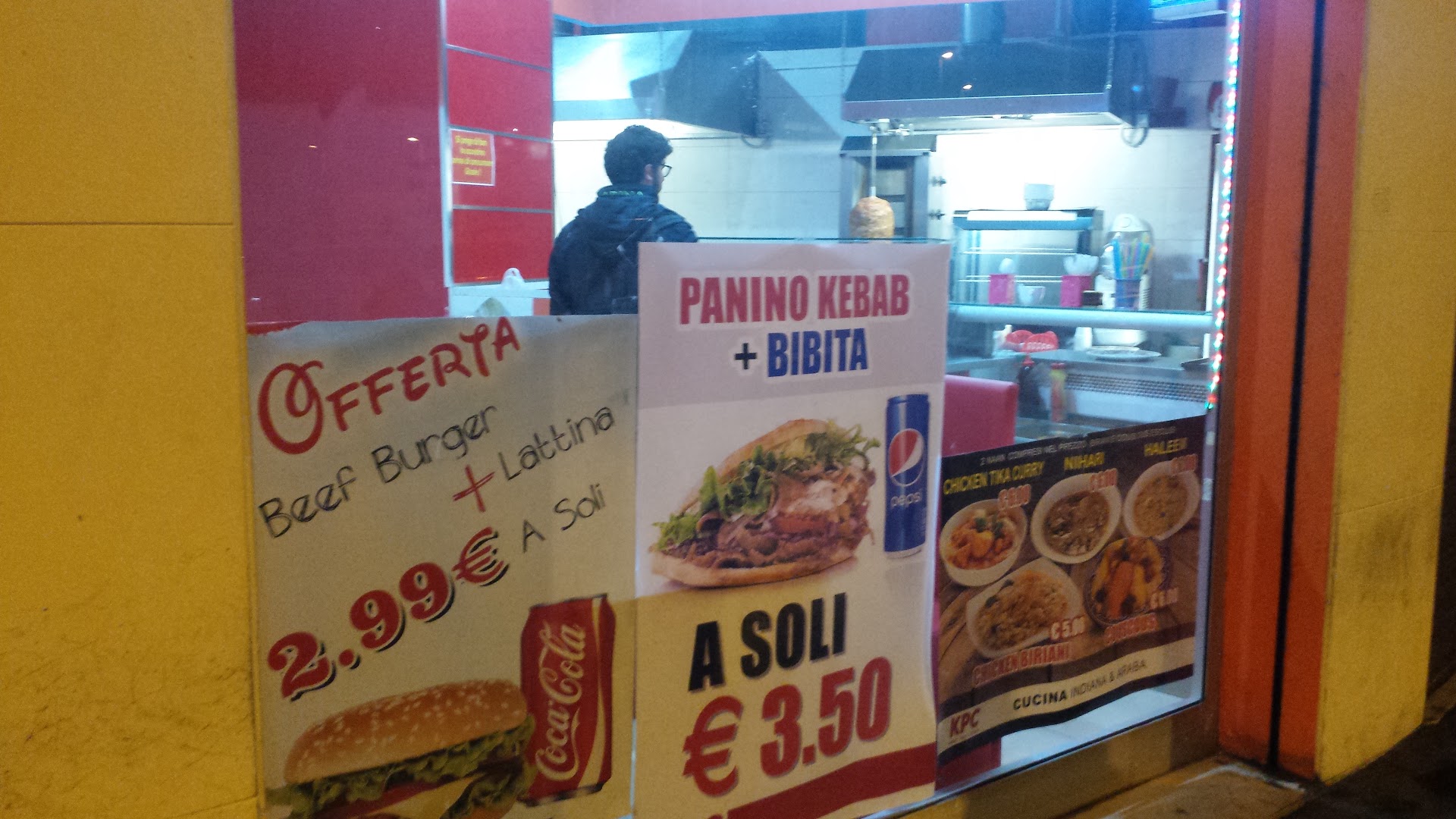 Hamburger Pollo Kebab