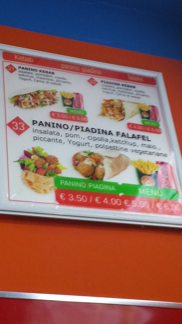 Hamburger Pollo Kebab