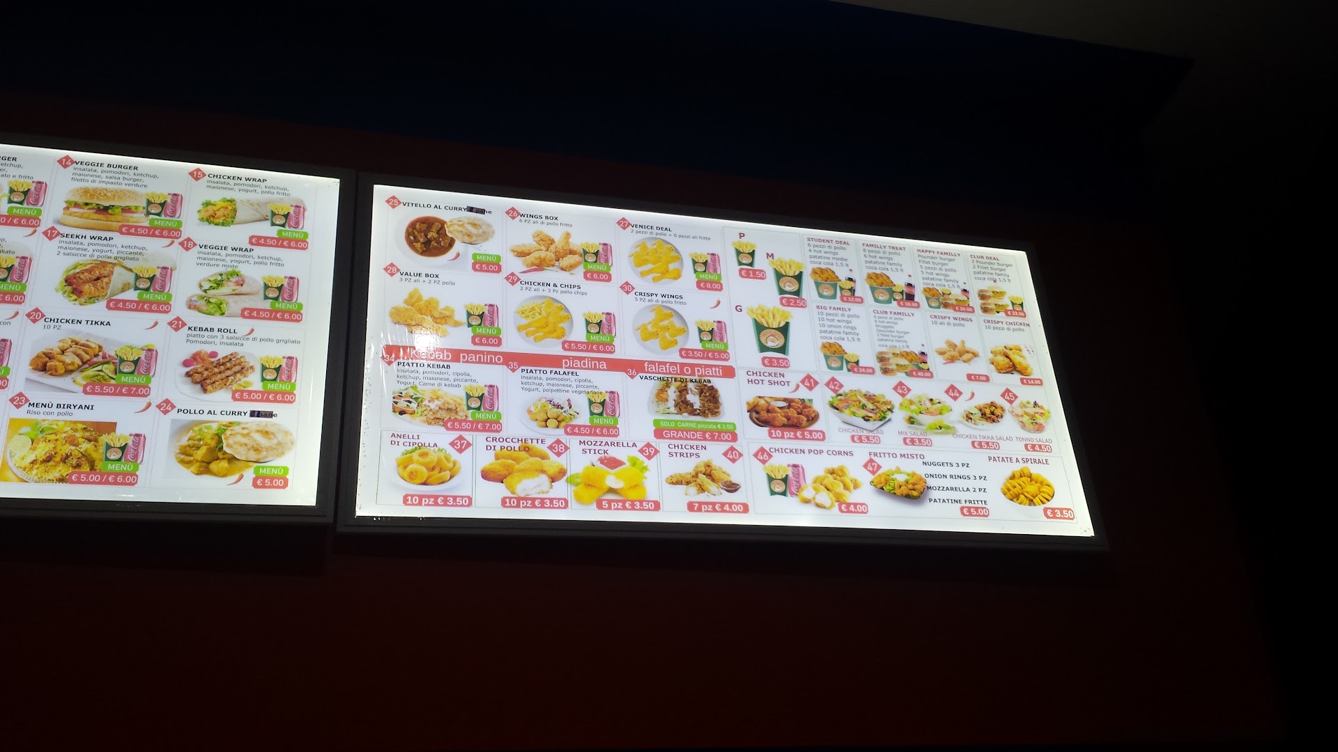 Hamburger Pollo Kebab