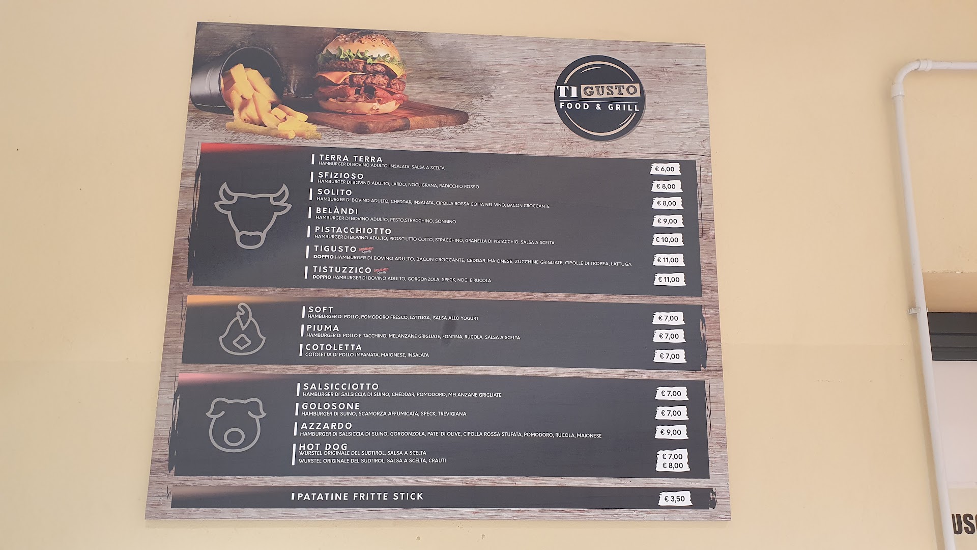Hamburgeria TiGusto (Tigullio Carni Srl) Bligny