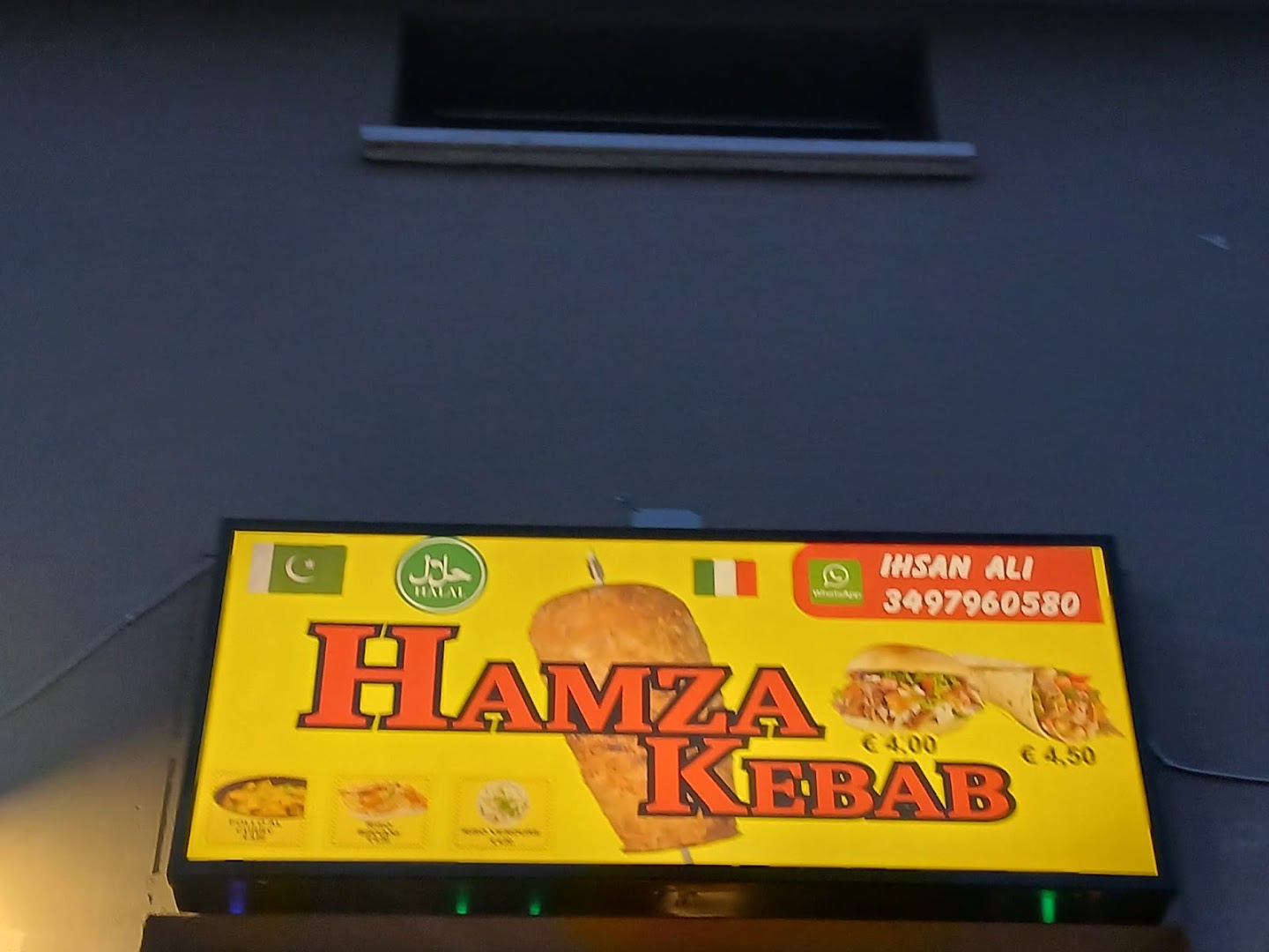 Hamza kebab, Cesa