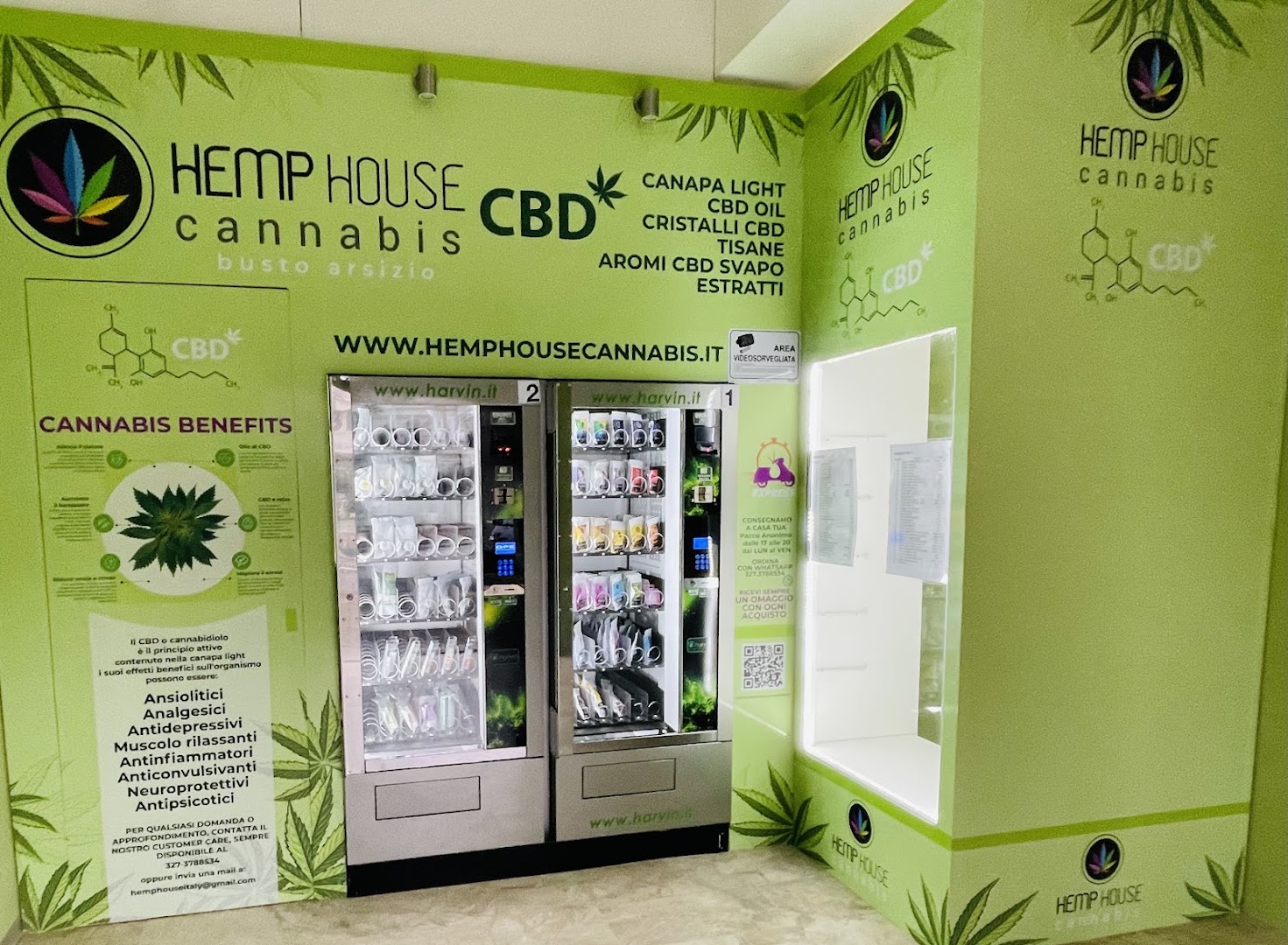 HEMP HOUSE SHOP H24 Busto Arsizio