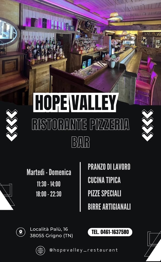 Hope Valley - Ristorante Pizzeria Bar