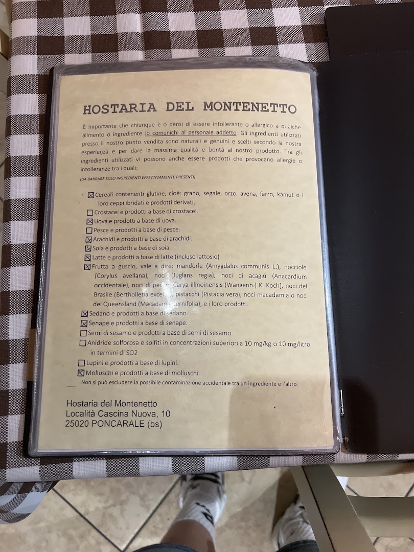 Hostaria del Montenetto