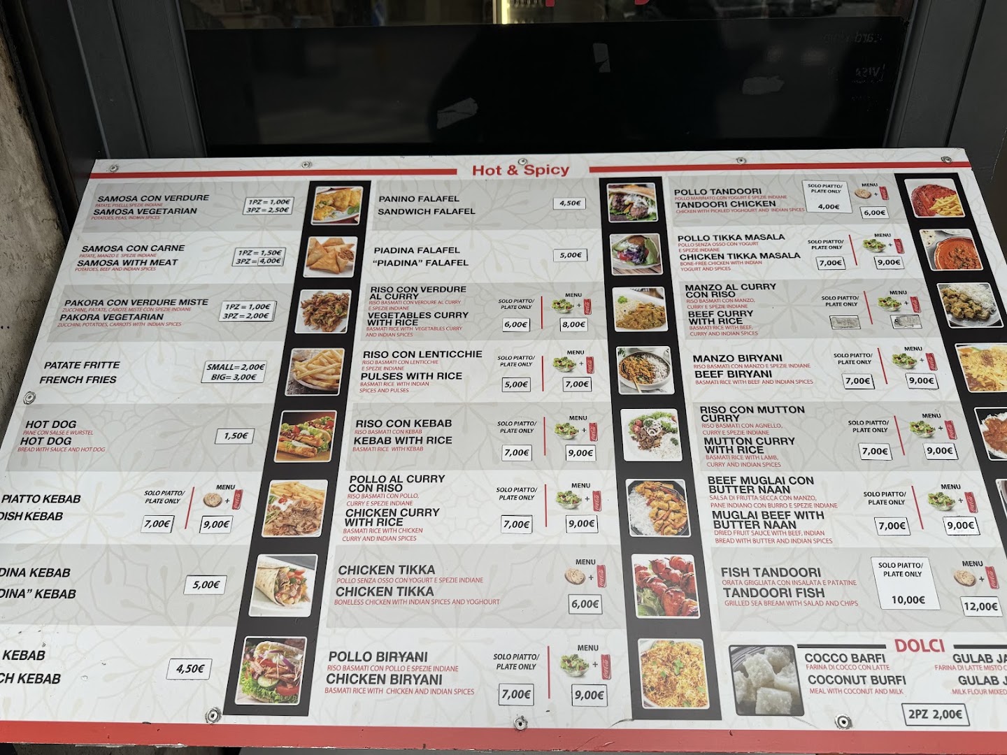 Hot & Spicy - Indian Food e Kebab
