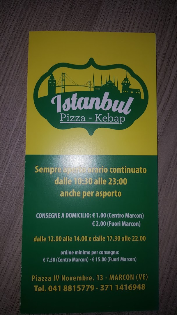 İstanbul pizza kebab