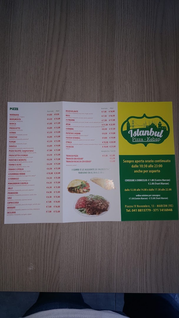 İstanbul pizza kebab