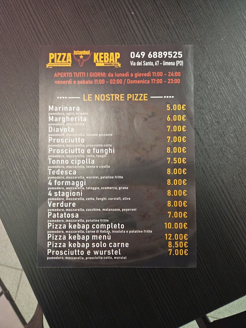 İstanbul pizza kebap
