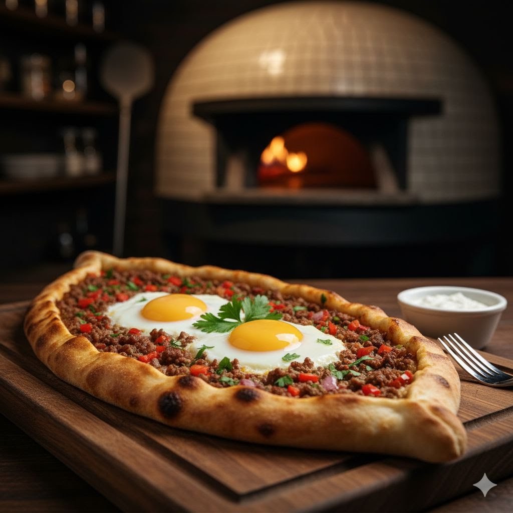 İstanbul Turkish kebap pizza