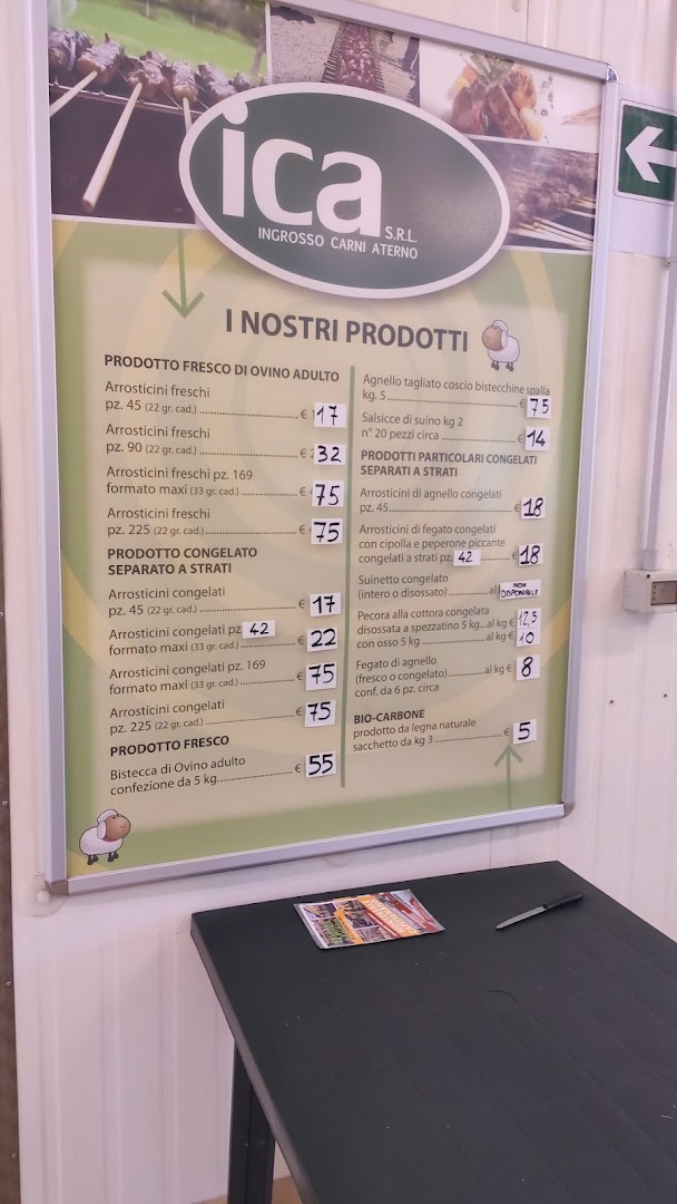 ICA ARROSTICINI - Carni Fresche e Congelate - Ingrosso e Dettaglio, Pizzoli