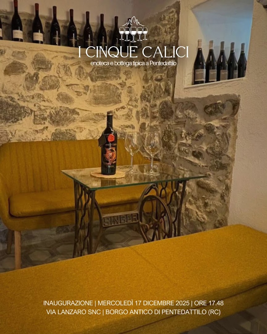 I Cinque Calici - Enoteca e Bottega tipica a Pentedattilo