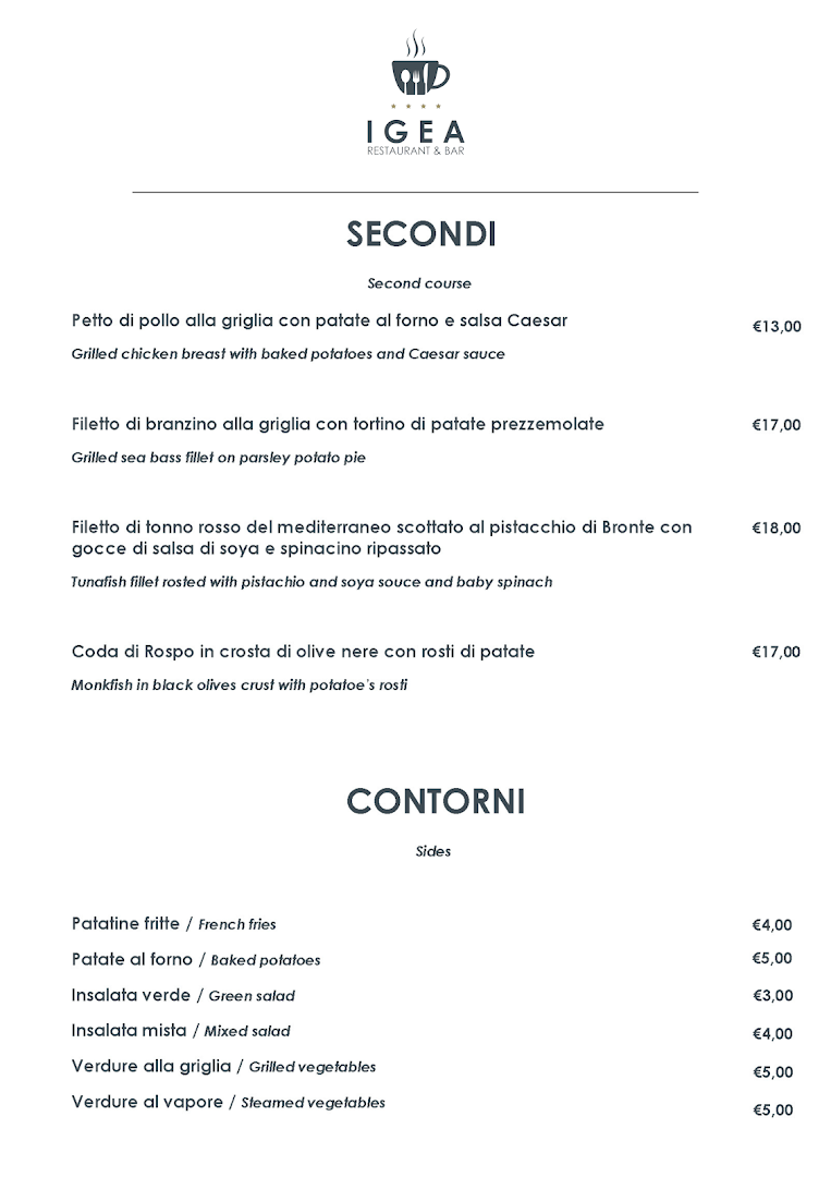 Igea restaurant & Bar