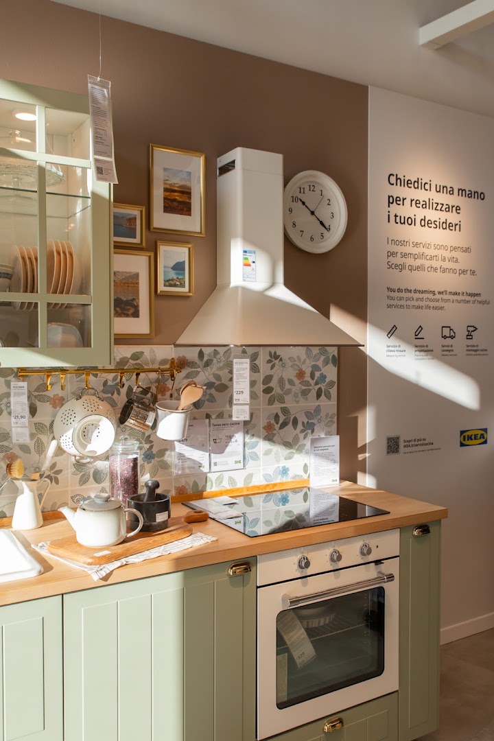 IKEA Bergamo Curno plan and order point, Curno