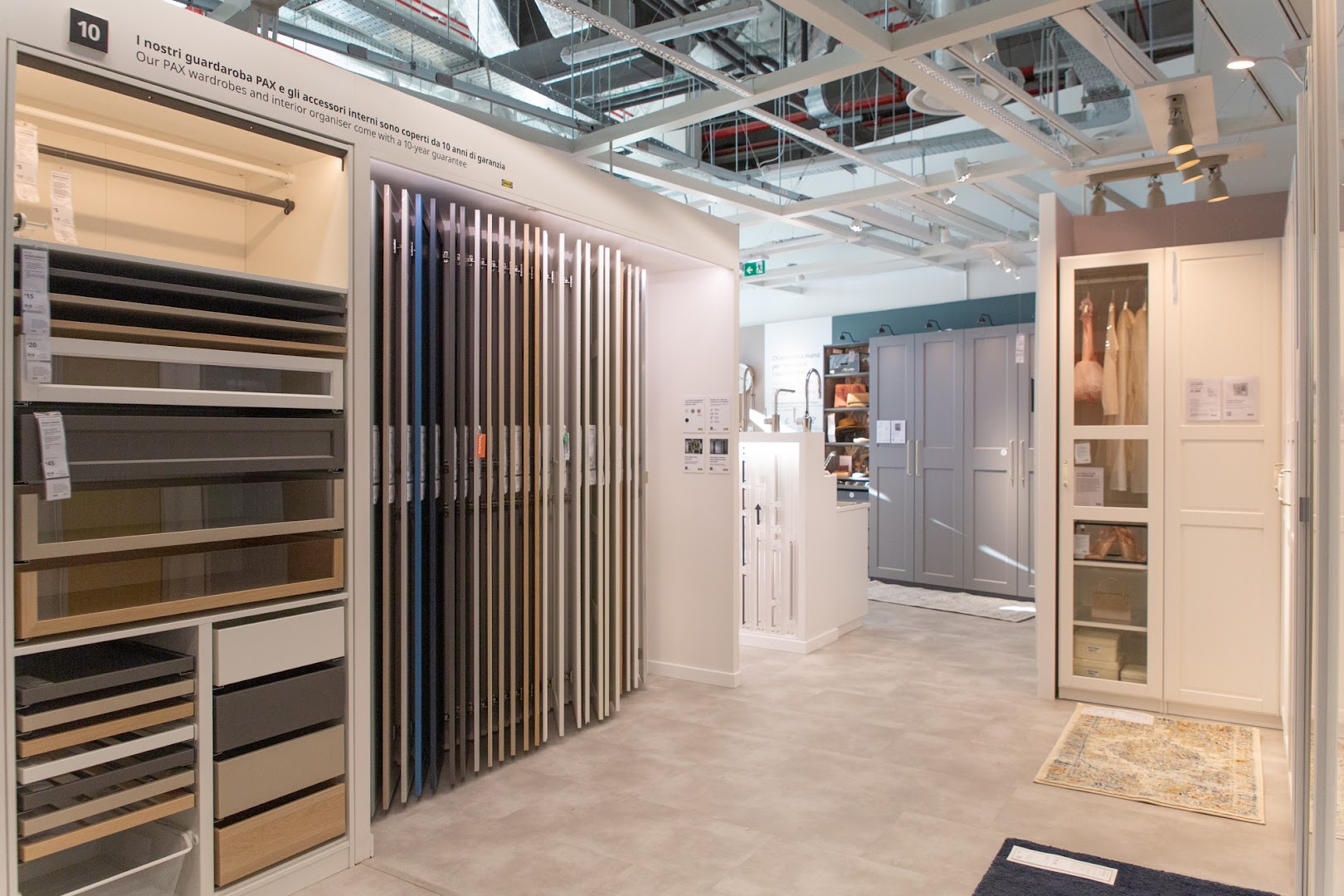 IKEA Bergamo Curno plan and order point