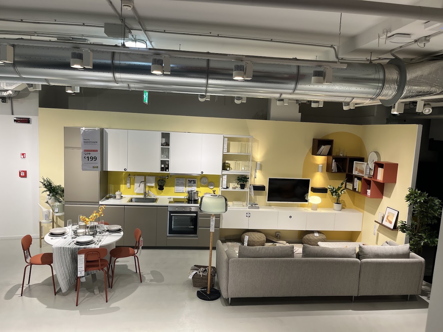 IKEA Gregorio VII plan and order point, Roma