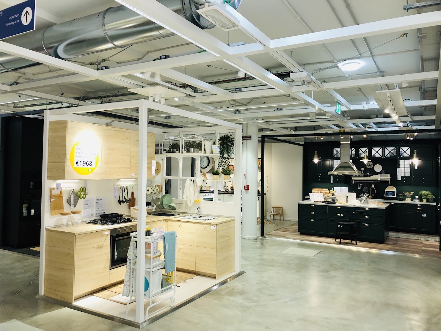 IKEA Gregorio VII plan and order point