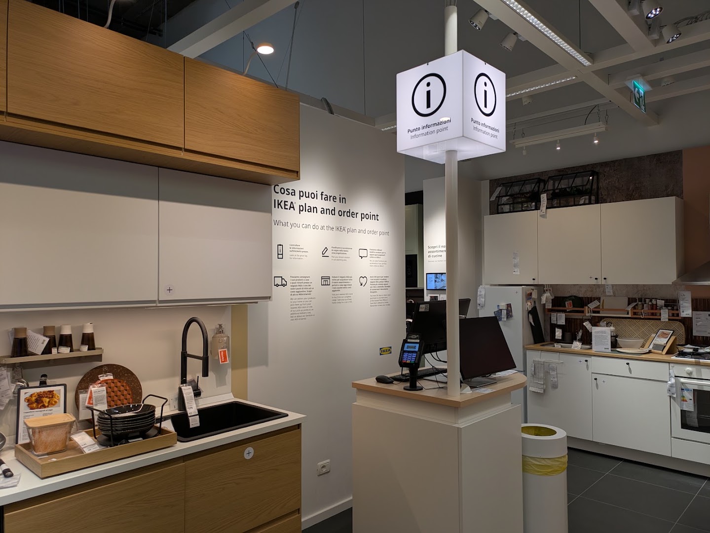 IKEA Ravenna plan and order point, Ravenna