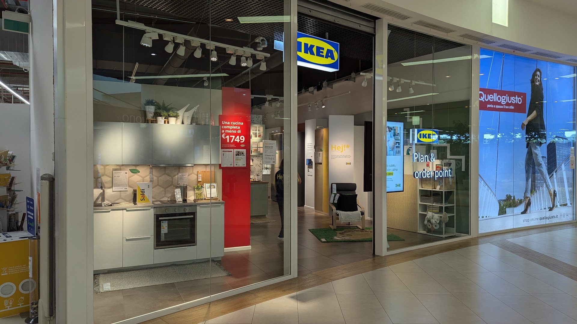 IKEA Treviso Silea plan and order point