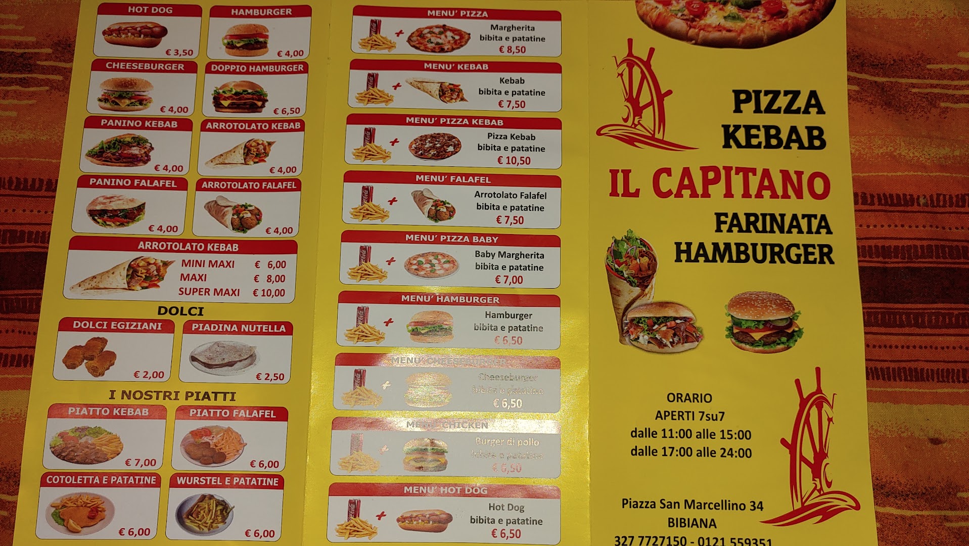 il capitano pizza kebab