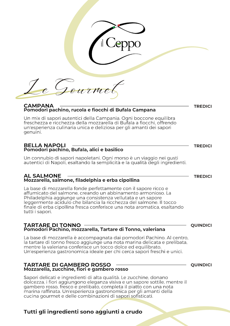 Il Ceppo Ristorante - Pizzeria
