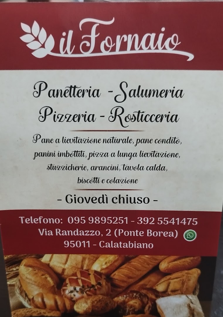 Il Fornaio Panificio Salumeria Pizzeria