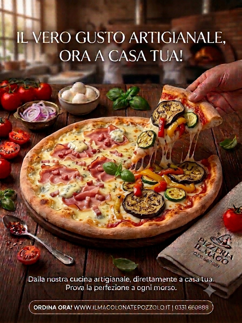 IL MAGO PIZZA🍕 KEBAB🌯🥙 BURGER🍔, Lonate Pozzolo