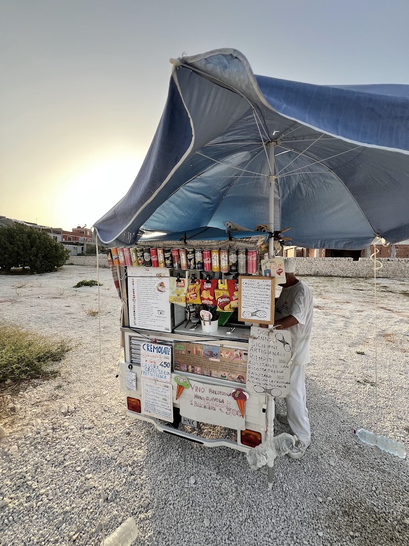 Il mitico carrettino delle delizie cremose, Portopalo di Capo Passero