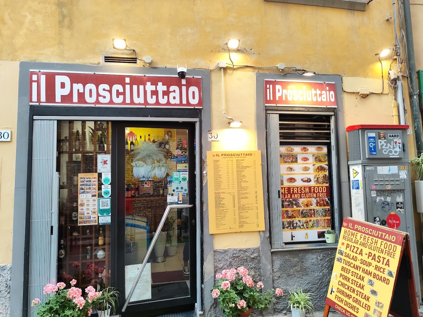 Il prosciuttaio, Pisa