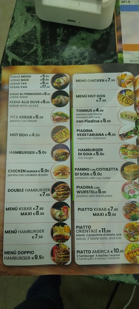 Il Punto del kebab da Mila e una notte