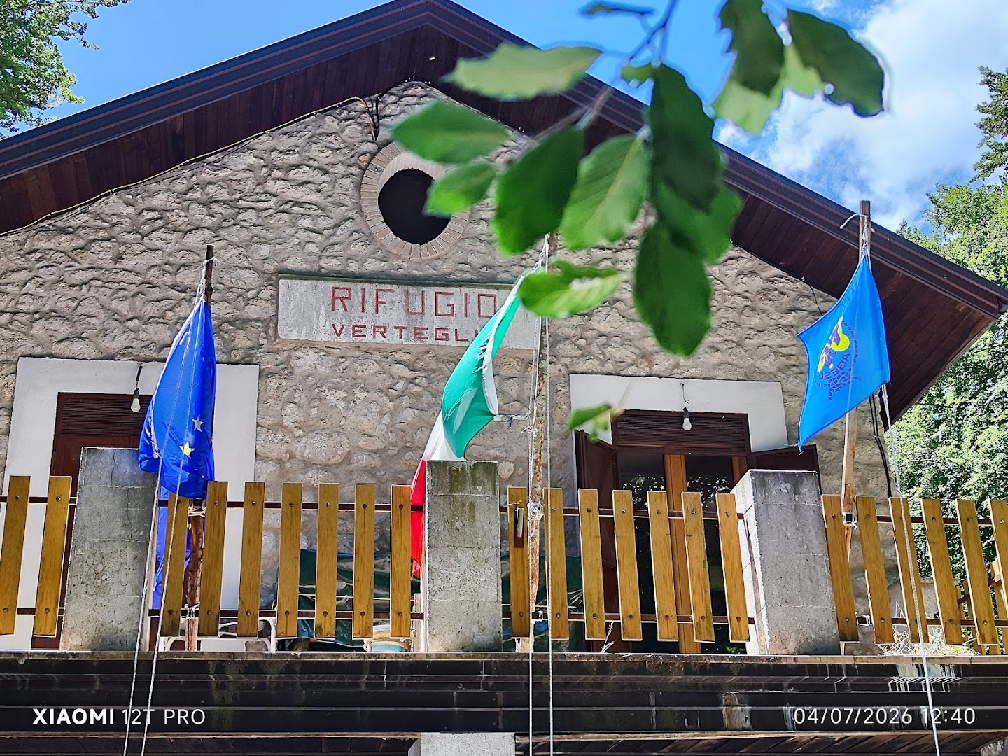 Il Rifugio Verteglia