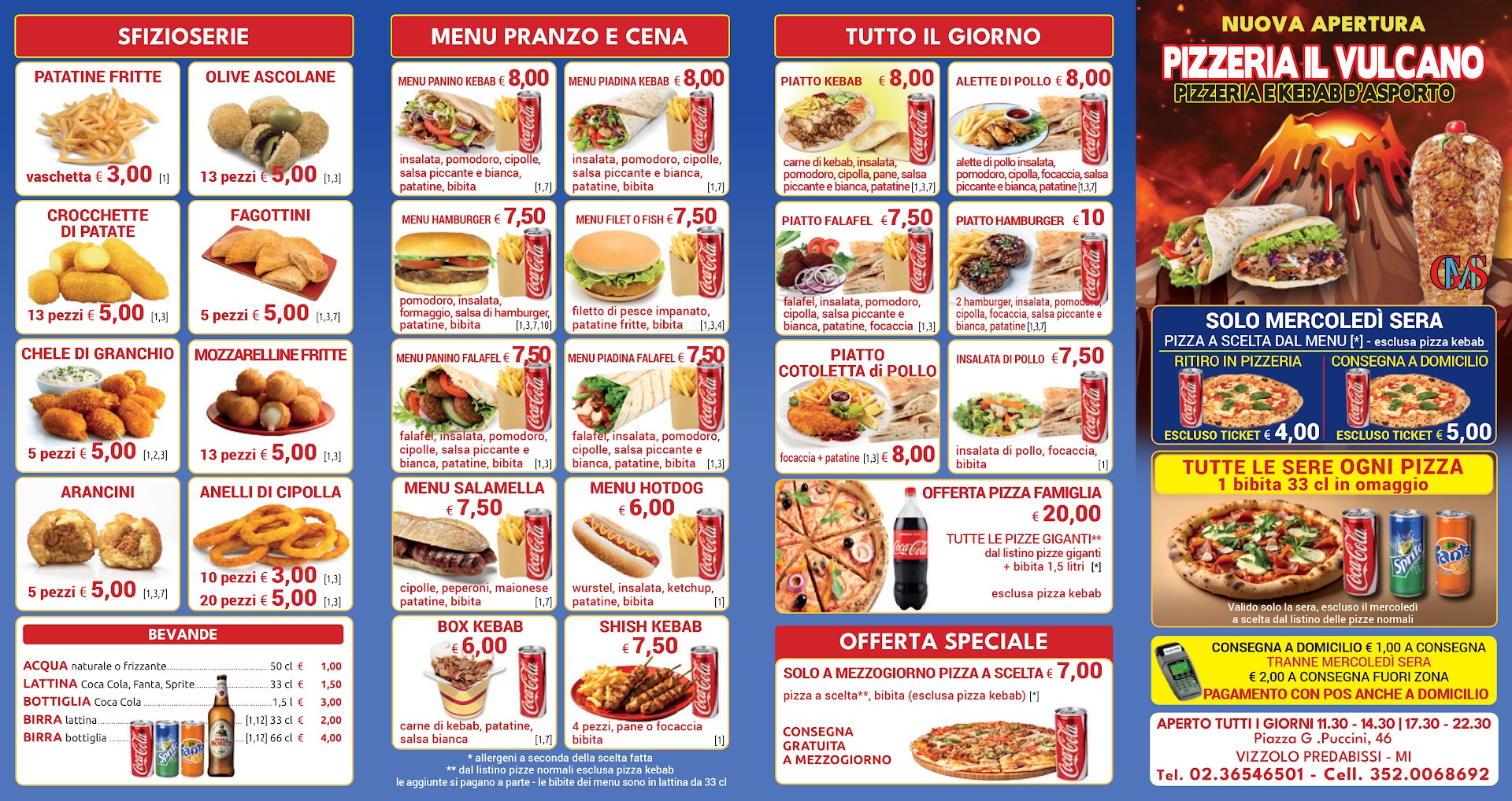 IL VULCANO PIZZERIA E KEBAB
