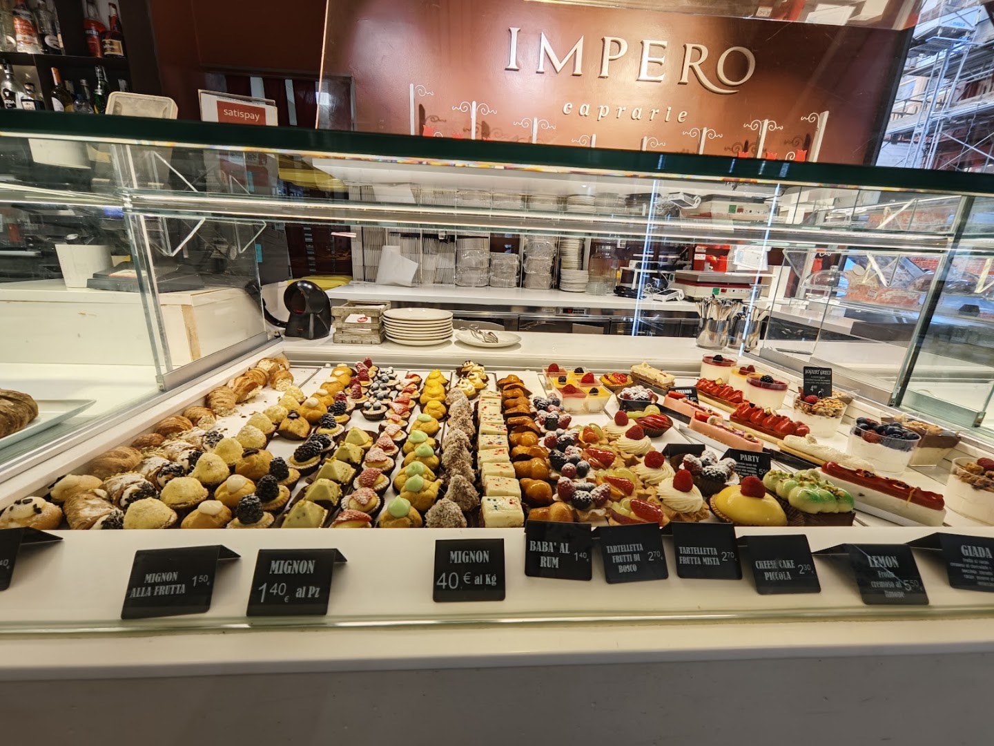 Impero Caprarie | Pasticceria Bologna | Catering Bologna