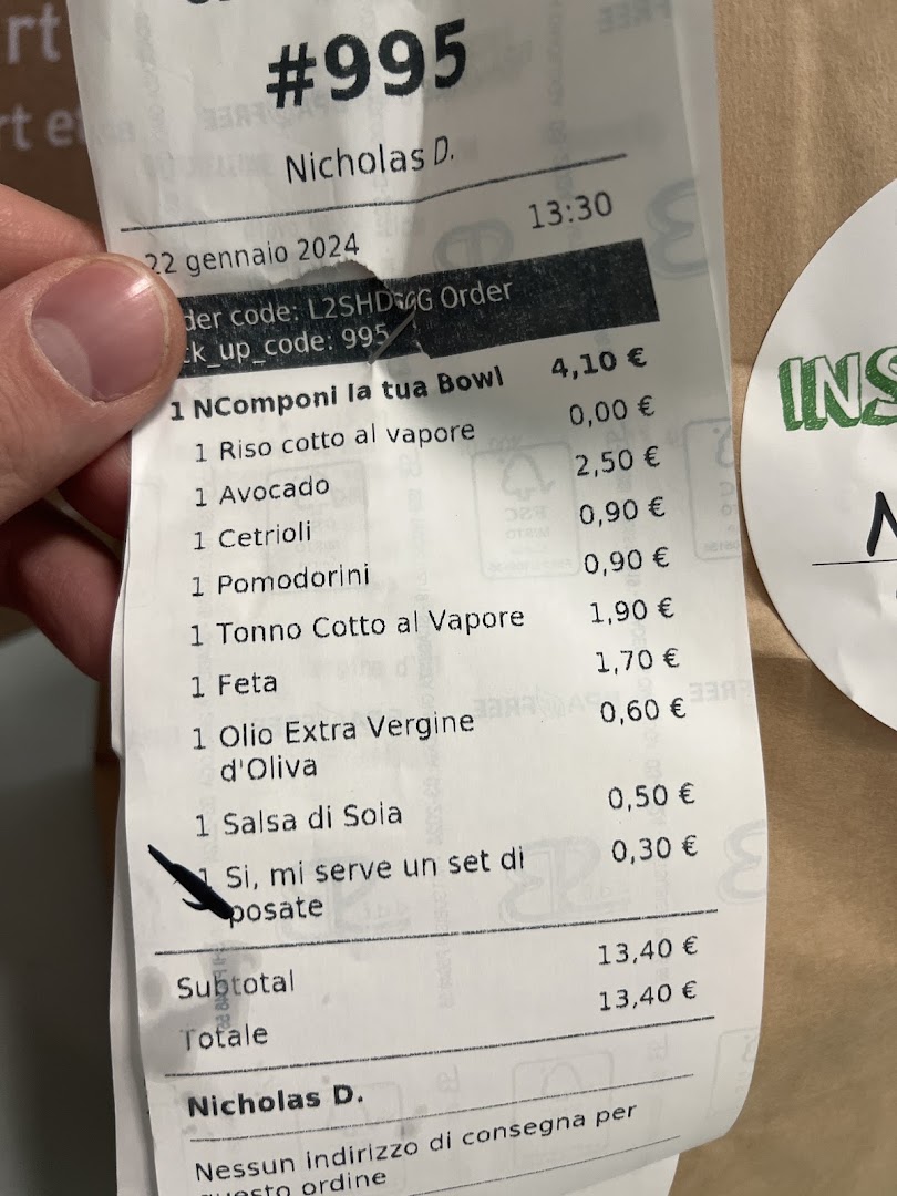Insalateria Milano, Milano