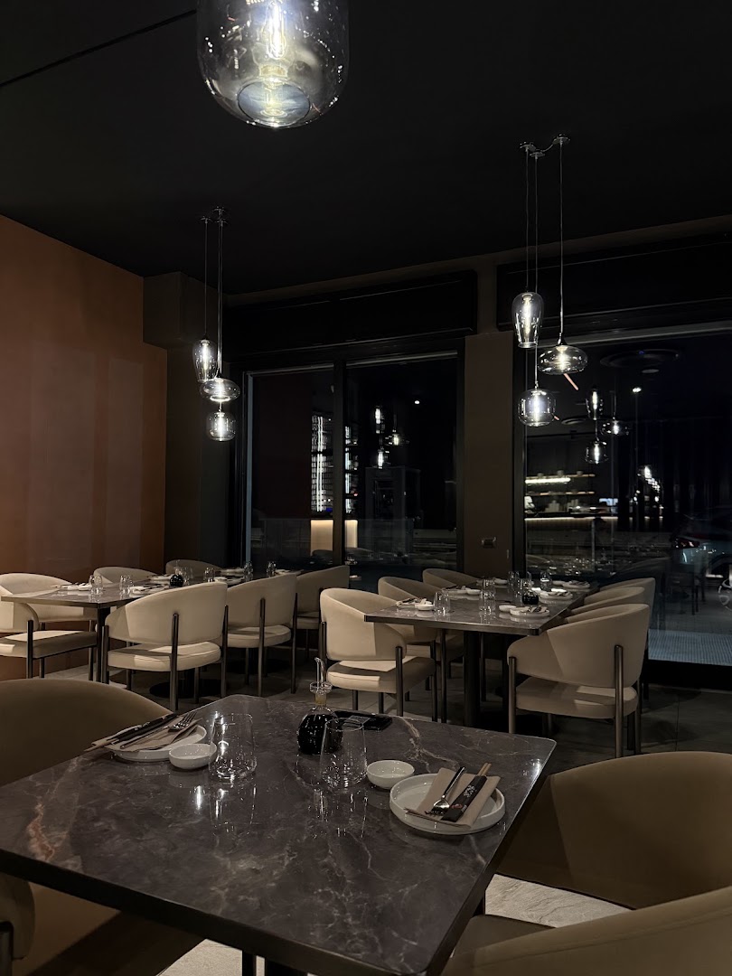 Into sushi restaurant