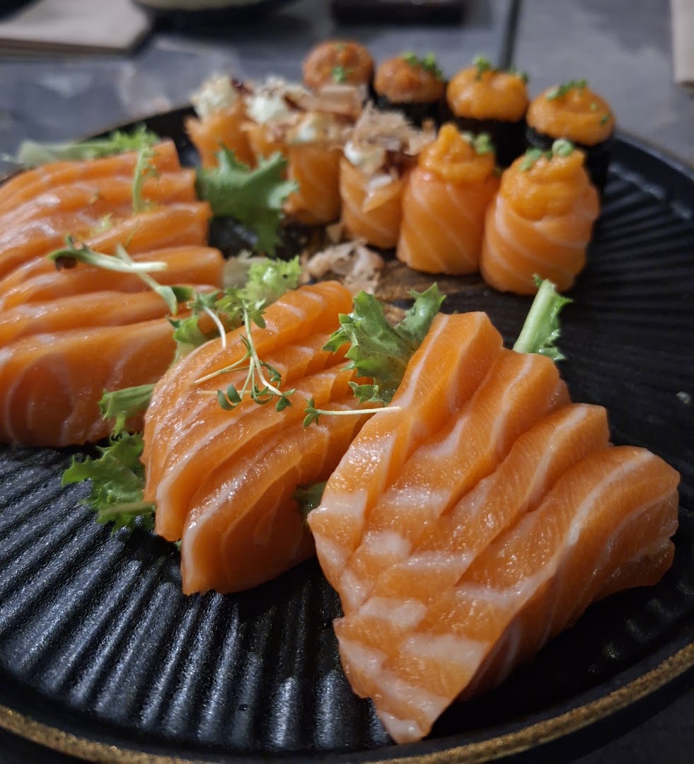 Into sushi restaurant