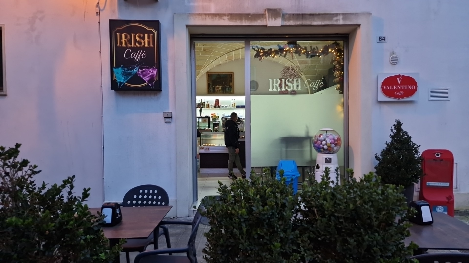 Irish Caffè, Copertino