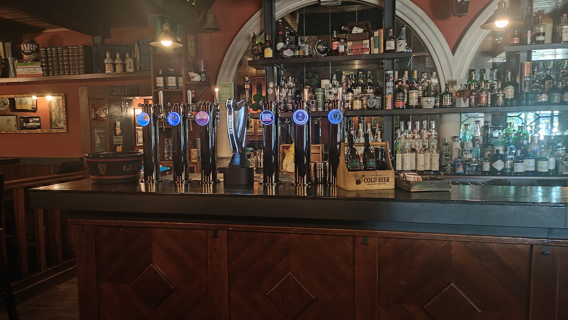 Irish Pub On The Corner