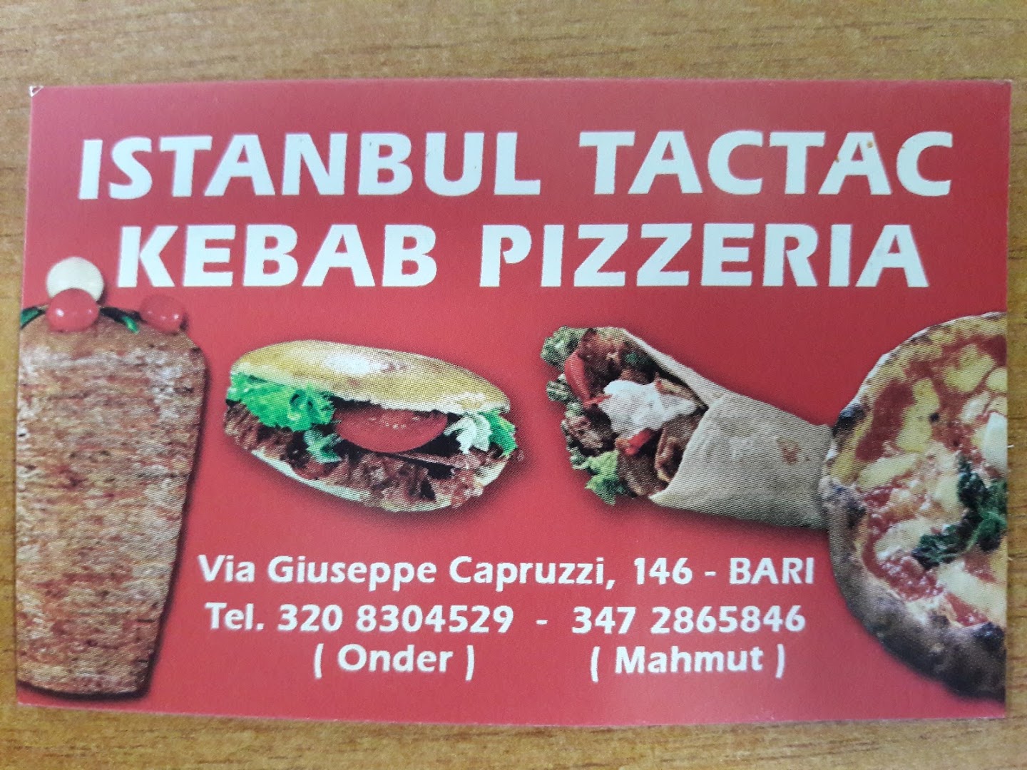 Istanbul Doner Kebab Bari, Bari