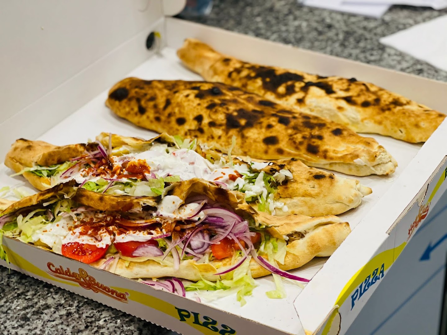 Istanbul Kebab pizza