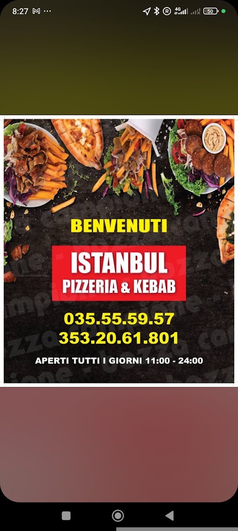 ISTANBUL PIZZERIA E KEBAB (CONSEGNA A DOMICILIO), Palazzago