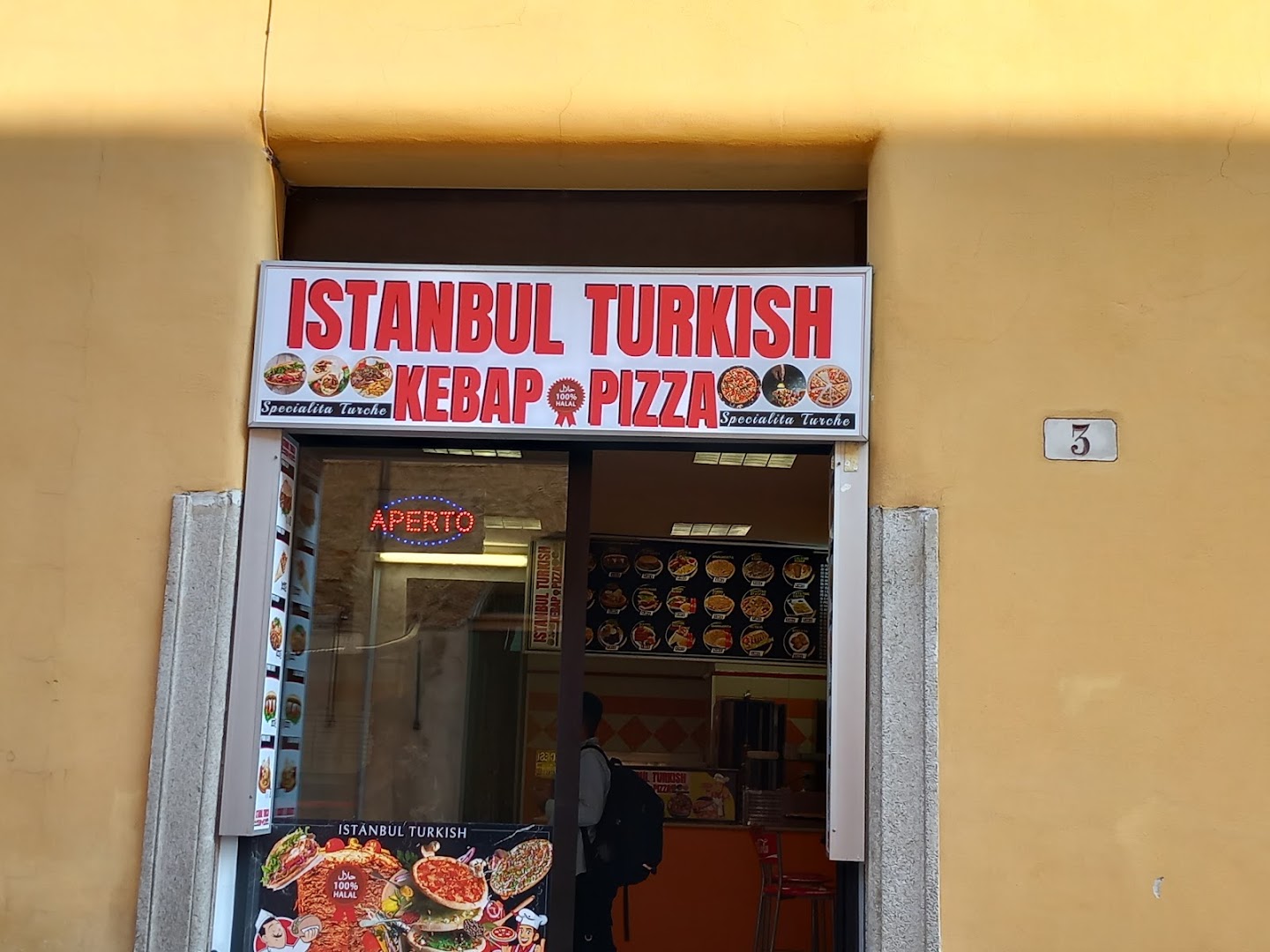 Istanbul turkish kebap pizza