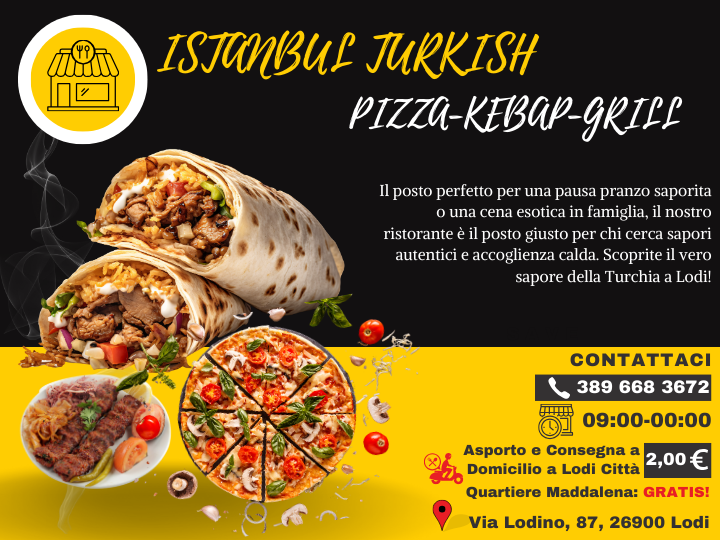 Istanbul Turkish Pizza - Kebap - Grill - Specialità Turche a Lodi, Lodi