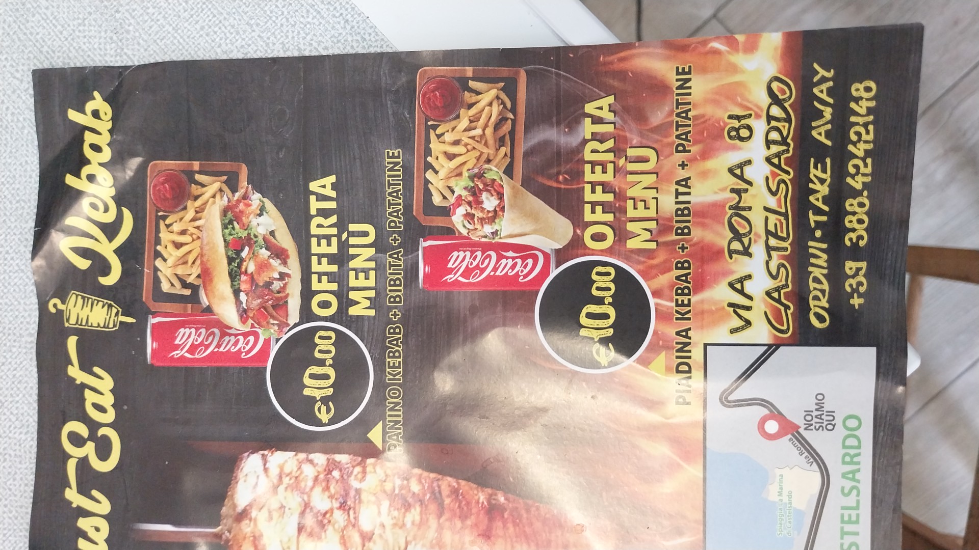 Just EAT KEBAB, Castelsardo
