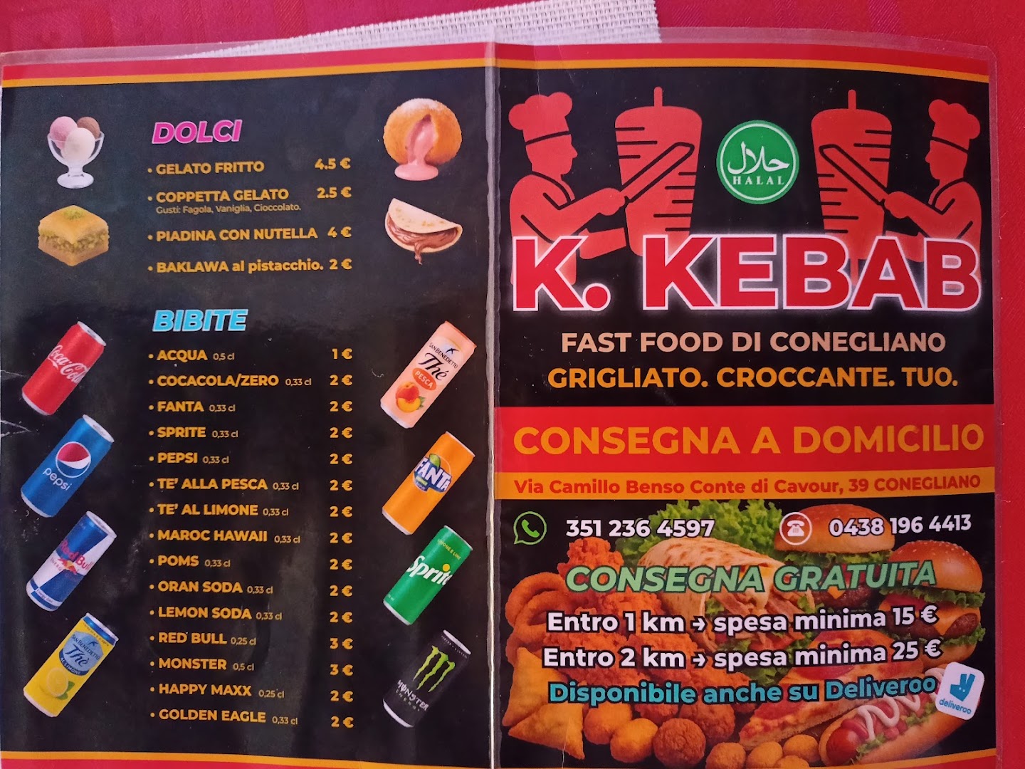 K.kebab fast food Conegliano