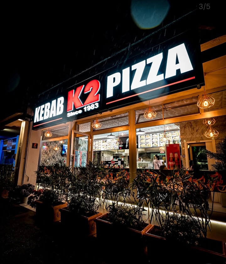 K2 Since 1983 Kebab e Pizza Tacos Chicken