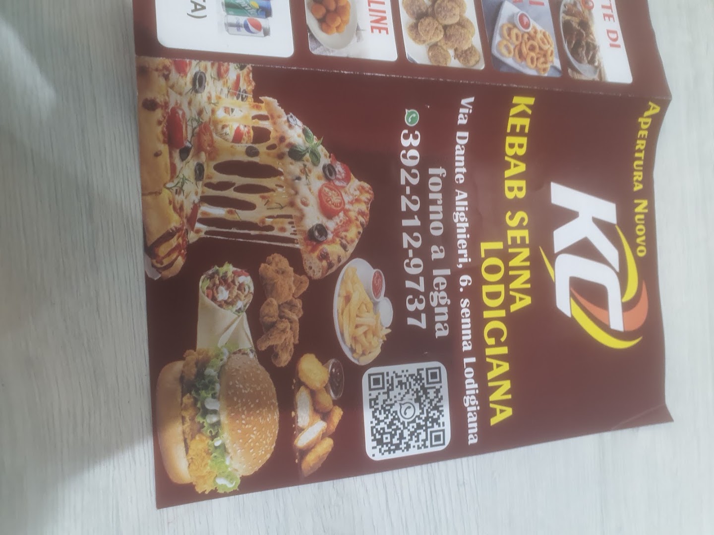 Kc pizza kebab, Senna Lodigiana