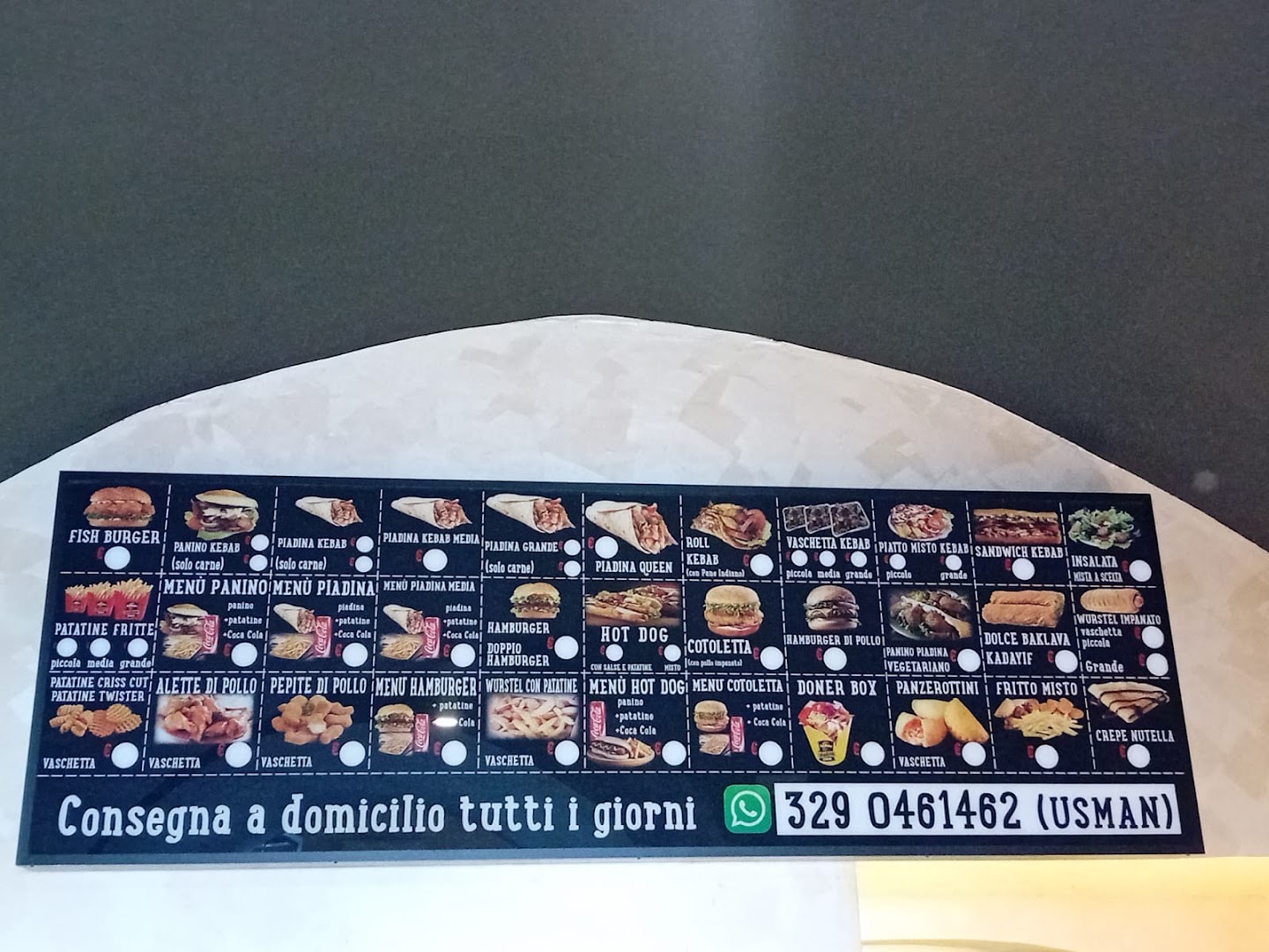 Kebab Ali Baba Margherita Di Savoia Di USMAN