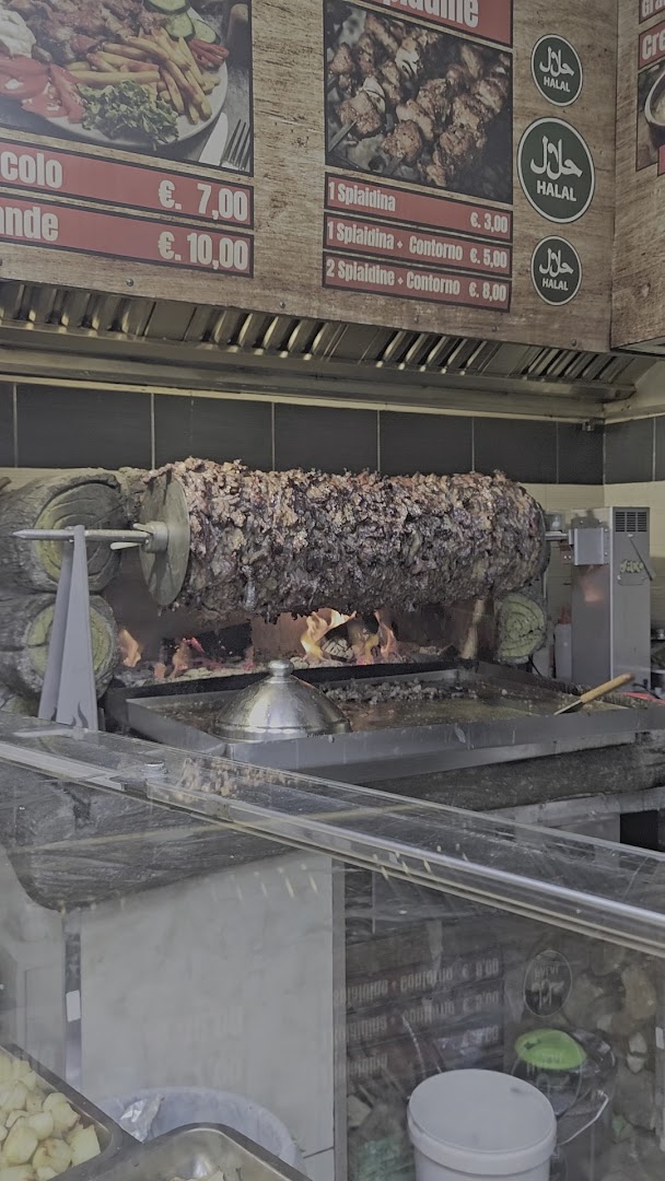 Kebab alla brace, Roma